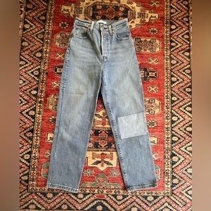 Levi’s Ribcage Redone by Today denim